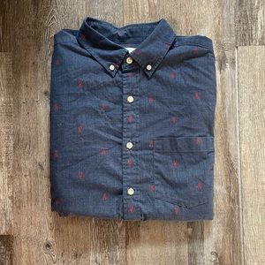 Casual Lobster Button Down